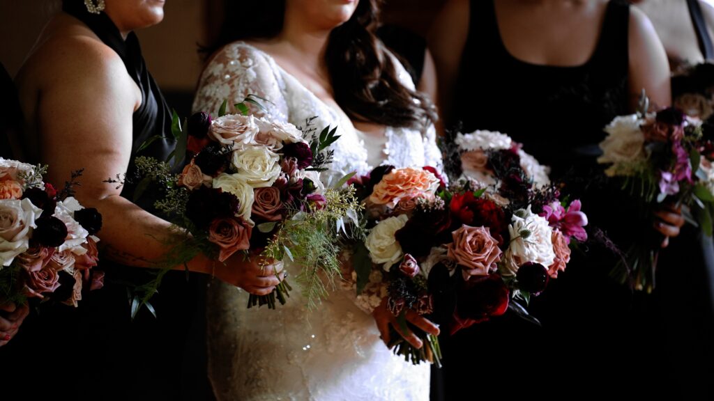 Moody Winter Wedding at Mill 1